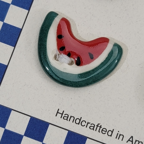 Lot Of Vintage Buttons - Cats Watermelons Baskets - Picture 3 of 14